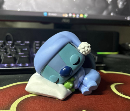 Funko Pop Sleeping Stitch #1050 (loose) - Lilo E Stitch - #1050