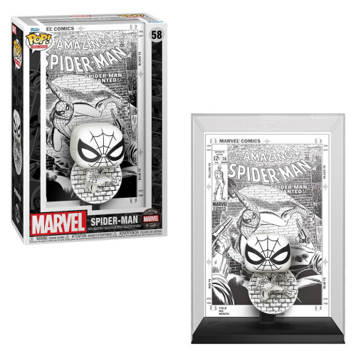 Funko Pop! Comic Covers Marvel Homem Aranha / Spider Man -  58 Spider-man #58 - Produto Original