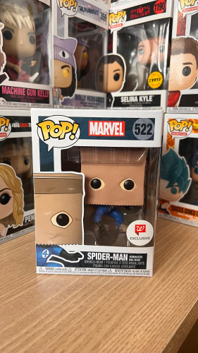 Funko Pop! Marvel Homem Aranha / Spider Man Bombastic Bag-man 522 Exclusivo Marvel #522 - Produto Original
