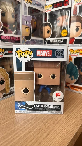 Funko Pop! Marvel Homem Aranha / Spider Man Bombastic Bag-man 522 Exclusivo - Marvel  #522