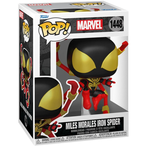 Funko Pop! Marvel Homem Aranha / Spider Man Miles Morales Iron Spider - Homem Aranha - #1448
