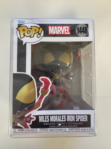 Funko Pop! Marvel Homem Aranha / Spider Man Miles Morales Iron Spider - Homem Aranha - #1448