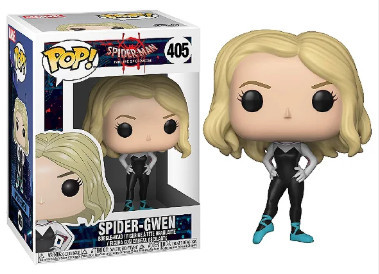 Funko Pop! Marvel Homem Aranha / Spider Man Spider Gwen 405 Original Colecionavel-Homem Aranha No Aranhaverso-405