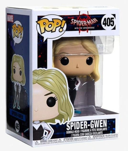 Funko Pop! Marvel Homem Aranha / Spider Man Spider Gwen 405 Original Colecionavel - Homem Aranha No Aranhaverso - #405