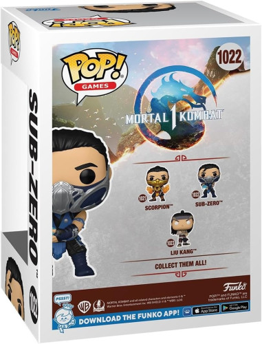 Funko Pop Sub-Zero - Mortal Kombat 1 - #1022