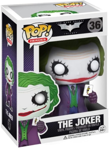 Funko Pop! Heroes Dc Comics Coringa / The Joker 36 Original Colecionavel-DC Super Heroes-36