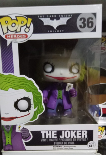 Funko Pop! Heroes Dc Comics Coringa / The Joker 36 Original Colecionavel - DC Super Heroes - #36
