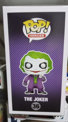Funko Pop! Heroes Dc Comics Coringa / The Joker 36 Original Colecionavel - DC Super Heroes - #36