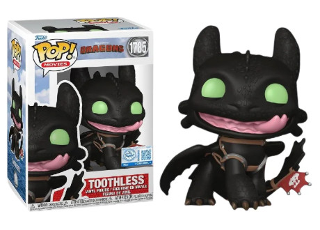 Funko Pop - How To Train Your Dragon/como Treinar O Seu Dragão - Banguela / Toothless 1785-Disney Pixar-1785