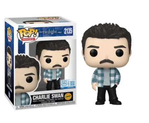 [prÉ-venda] Funko Pop - Crepúsculo/ Twiligh - Charlie Swan 2135 (chase) FUNKO POP #2135 - Produto Original