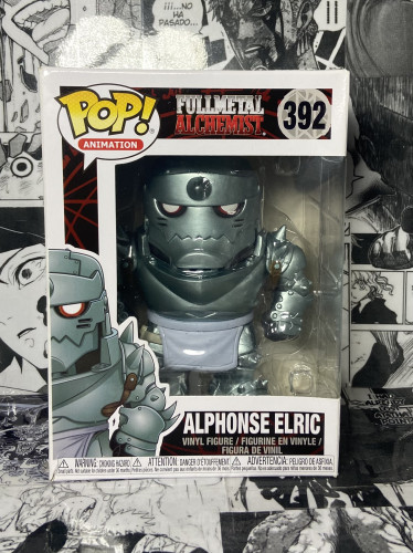 *VEJA FOTOS* Funko Pop! Fullmetal Alchemist - Alphonse Elric Fullmetal Alchemist #392 - Produto Original