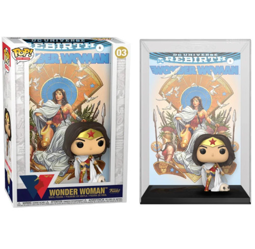 Funko Pop! Comic Covers - Mulher Maravilha / Wonder Woman - #03 Wonder Woman #1 - Produto Original