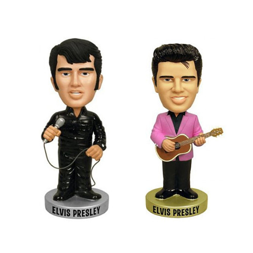 Kit 2 Elvis Presley Wacky Wobbler (caixas c/ avarias) Elvis Presley # - Produto Original