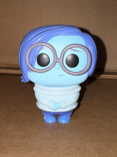 Funko pop Disney - Sadness/ Tristeza 133 - Divertida mente/ inside out (Loose) Divertidamente #133 - Produto Original