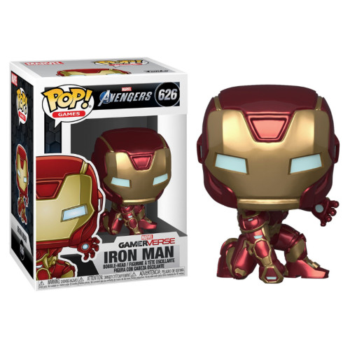 Funko Pop Homem De Ferro / Iron Man-Marvel Game Verse-626