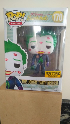 Funko Pop Joker W/ Kisses-DC Bombshells-170