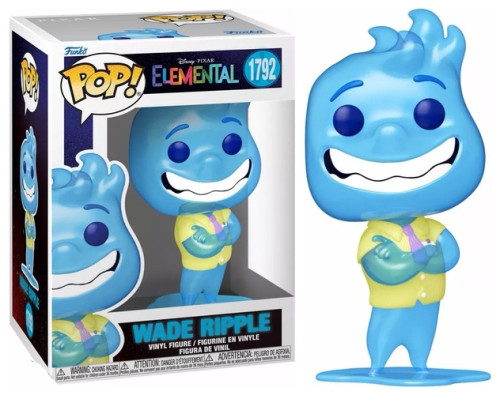 [prÉ-venda] Funko Pop - Elemental - Wade Ripple 1792 FUNKO POP #1792 - Produto Original
