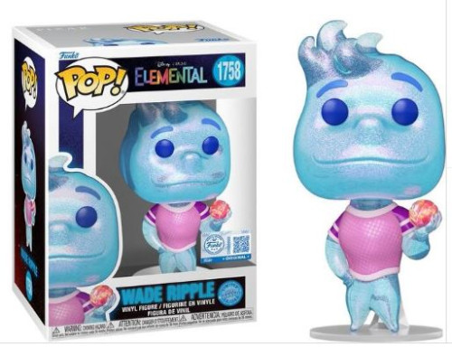 [prÉ-venda] Funko Pop - Elemental - Wade Ripple 1758 Chase FUNKO POP #1758 - Produto Original