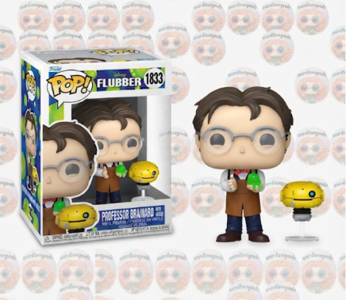 [prÉ-venda] Funko Pop - Flubber - Professor Brainard With Weebo 1833 Flubber #1833 - Produto Original