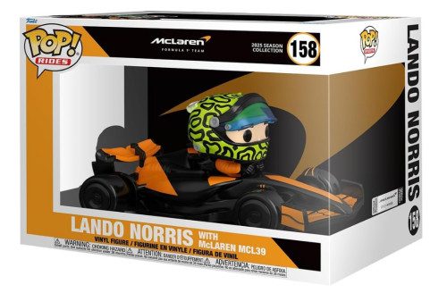 [prÉ-venda] Funko Pop - Formula 1 : Mclaren - Lando Norris 19 FUNKO POP #19 - Produto Original