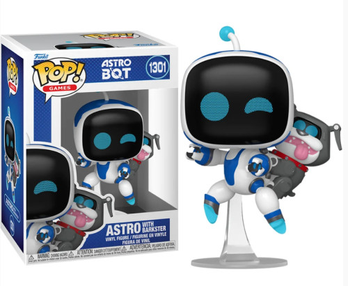 [prÉ-venda] Funko Pop - Games: Astro Bot - Astro With Barkster 1301 FUNKO POP #1301 - Produto Original