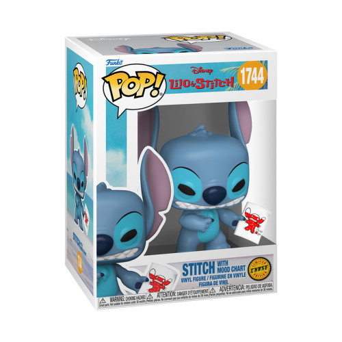 [prÉ-venda] Funko Pop - Lilo & Stitch - Stitch With Mood Chart 1744 Chase FUNKO POP #1744 - Produto Original