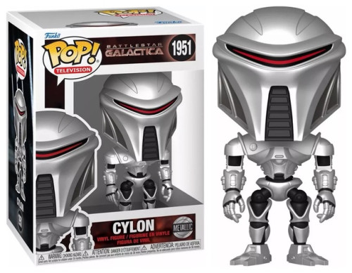 [prÉ-venda] Funko Pop - Battlestar Galactica - Cylon 1951 Metallic FUNKO POP #1951 - Produto Original