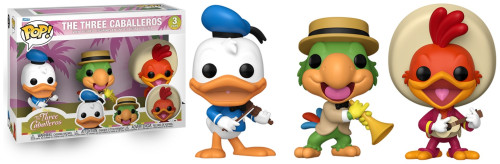 [prÉ-venda] Funko Pop - The Three Caballeros - 3 Pack The Three Caballeros FUNKO POP #3 - Produto Original