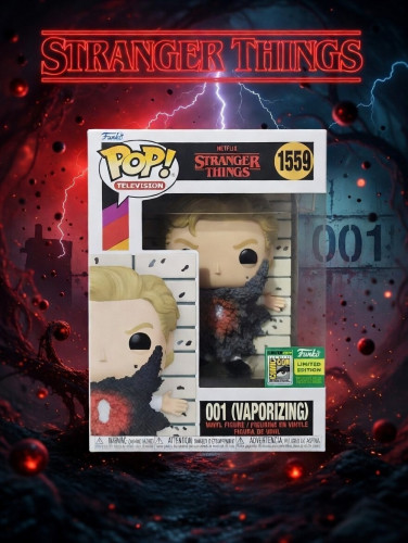 Funko Pop 001 (vaporizing) Sdcc 2024 Stranger Things #1559 - Produto Original