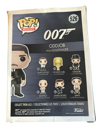 Funko Pop 007 - ODDJOB - Target Exclusive - 007 James Bond - #526