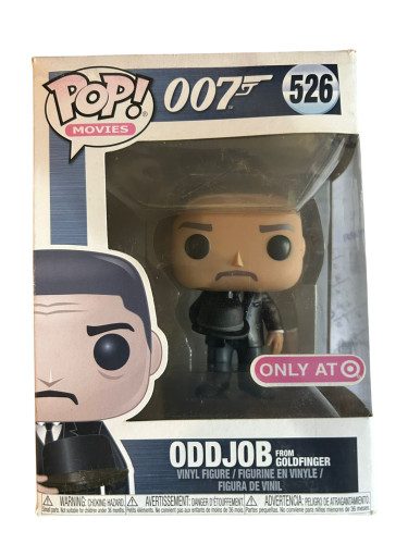 Funko Pop 007 - ODDJOB - Target Exclusive-007 James Bond-526
