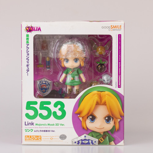 Nendoroid Link Majora's Mask 3D Ver. #553 Good Smile Company The Legend of Zelda: Majora's Mask 3D # - Produto Original