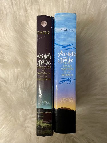 Coleção Aristotle and Dante- Benjamin Alire Sáenz Capa Dura /Hardcover (Em Inglês)-Aristotle And Dante Discover The Secrets Of The Universe-1