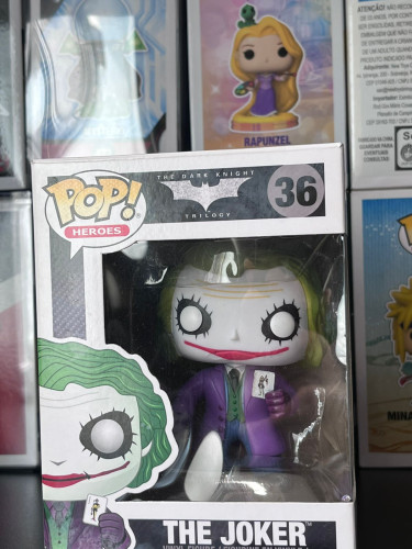 Funko Pop The Joker - The Dark Knight Trilogy Dc Comics #36 - Produto Original