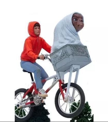 Estátua E.T. & Elliot - E.T. - Art Scale 1/10 - Iron Studios-E.T Extra Terrestre-