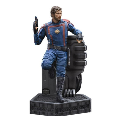 Estátua Sr. das Estrelas - Guardiões da Galaxia 3 - Art Scale 1/10 - Iron Studios-Guardiões Da Galáxia-