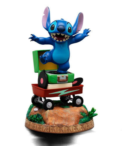 Estátua Stitch - Disney Classics - Art Scale 1/10 - Iron Studios Lilo E Stitch # - Produto Original