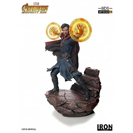 Action Figures Iron Studios - Doctor Strange BDS ART SCALE 1/10-Marvel Avengers Infinity War-