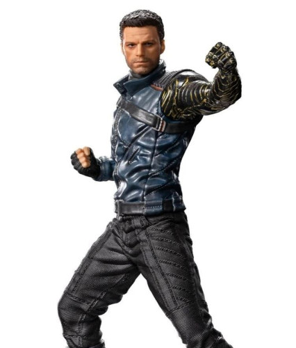 Estátua Bucky Barnes - 1/10 Art Scale - The Falcon and the Winter Soldier - Iron Studios-MARVEL FALCAO E O SOLDADO INVERNAL-