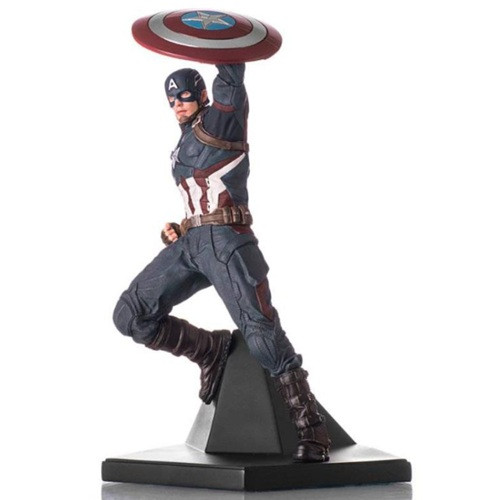 Action Figures Iron Studios Captain America: Civil War Captain America 1/10 Art Scale Statue-Captain America: Civil War-