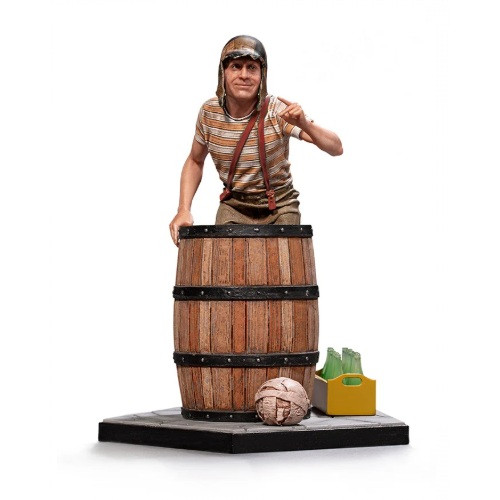 Iron Studios Art Scale 1/10 Chaves no Barril Deluxe Edition (Chaves) Chaves # - Produto Original