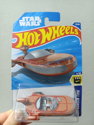 Action Figures Hot Wheels Star Wars X 34 Landspeeder - Hw Screen Time-HOTWHEELS-