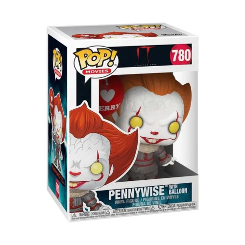 Funko Pop! Movies: It: Chapter 2 - Pennywise w/ Balloon #780 - IT Pennywise - #780
