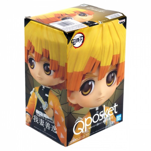 Figure Demon Slayer: Kimetsu No Yaiba - Zenitsu Agatsuma - Q Posket Ref.: 18382/28037 - Demon Slayer:Kimetsu No Yaiba - #