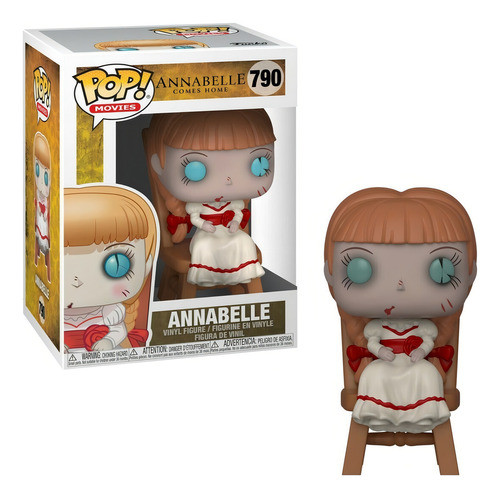 Pop! Funko Annabelle In Chair #790 | Movies Annabelle- -