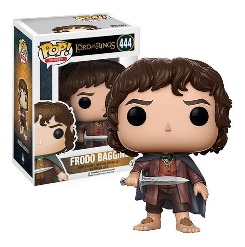 Pop! Funko Frodo Bolseiro #444 | Lotr | O Senhor Dos Anéis- -
