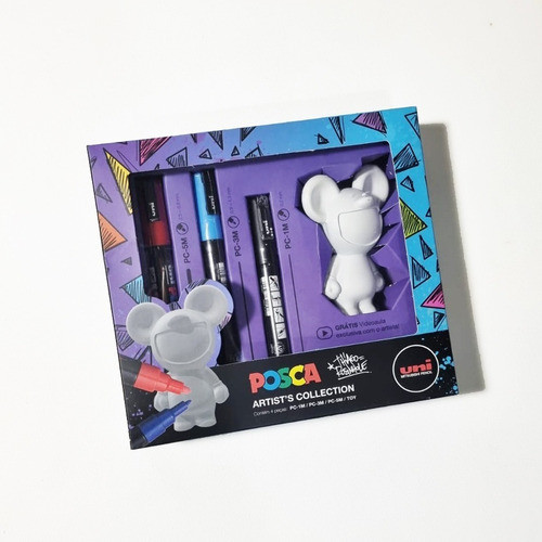 Posca Artist's Collection By Thiago Rosinhole | Toy Art- -