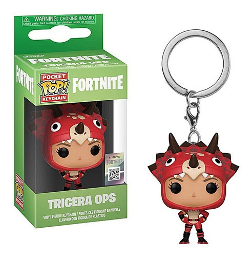 Chaveiro Pop! Funko Tricera Ops | Fortnite- -