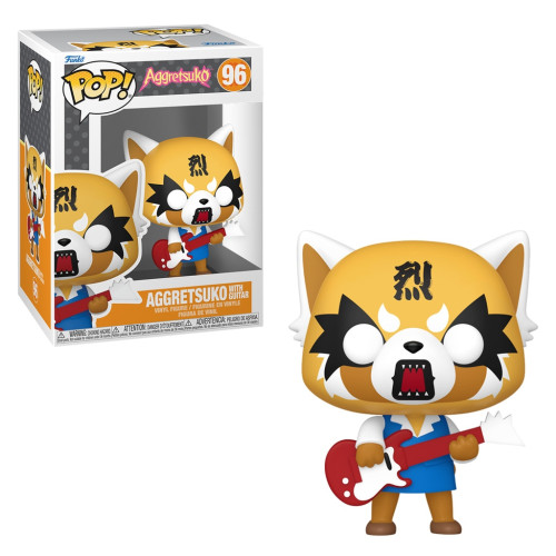 Pop! Funko Aggretsuko com Guitarra #96 | Aggretsuko- -