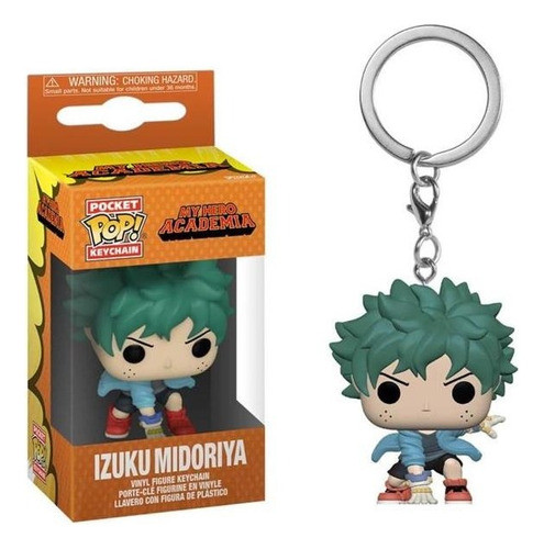 Chaveiro Pop! Funko Izuku Midoriya Deku | My Hero Academia- -
